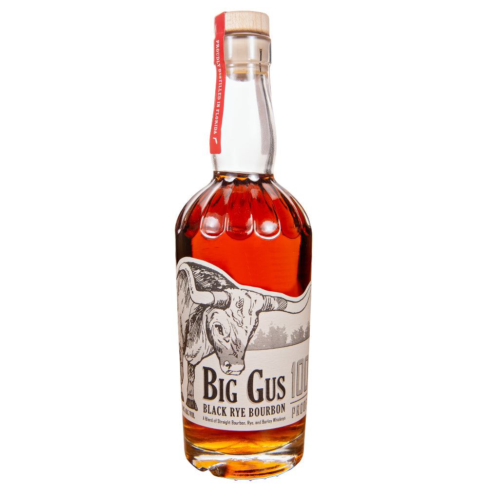 Big Gus Black Rye Bourbon 100 Proof 375ml.